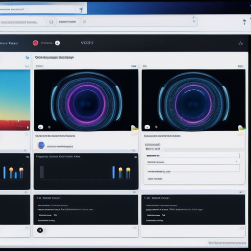 Compliance workflow charts and audit trail dashboard, no people